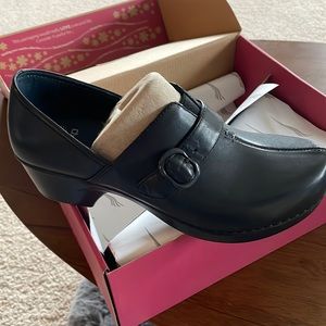 Dansko shoes. Black.  New in the box